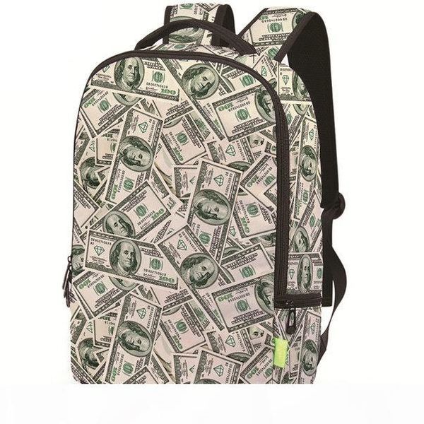 100 dollar backpack money scrawl daypack picture schoolbag casual rucksack sport school bag outdoor day pack
100 dollar backpack money scrawl daypack picture schoolbag casual rucksack sport school bag outdoor day pack
