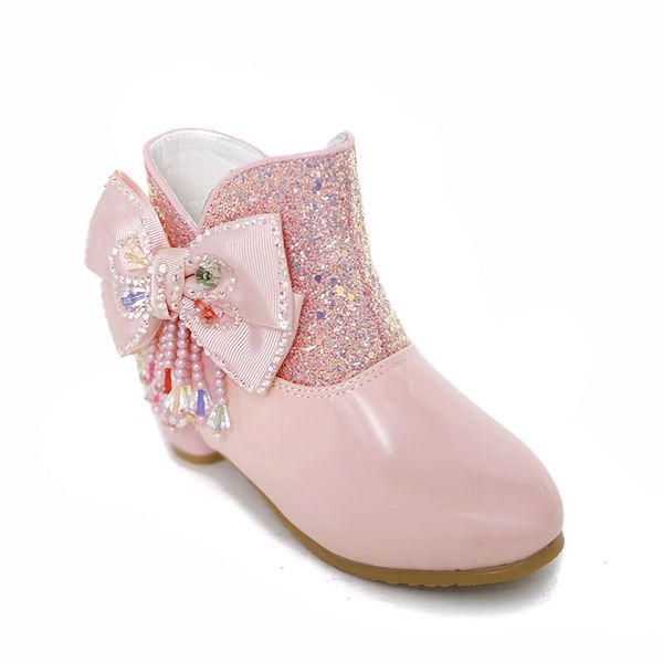 girls fashion short boots new sequined bow boots children' shoes side zipper low heel women' girls fashion princess boot, Black;grey
girls fashion short boots new sequined bow boots children' shoes side zipper low heel women' girls fashion princess boot, Black;grey
