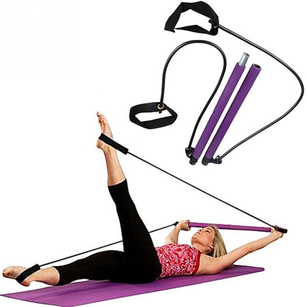 resistance bands portable pilates bar kit band stick yoga exercise foot loop for stretch sculpt twisting sit-up
resistance bands portable pilates bar kit band stick yoga exercise foot loop for stretch sculpt twisting sit-up