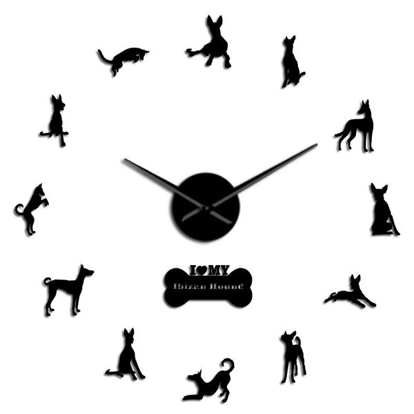ibizan dog clock art порода домашние животные стена стена hound diy стена podenco испания ibicenco декор часы большой современный дом наклей
ibizan dog clock art порода домашние животные стена стена hound diy стена podenco испания ibicenco декор часы большой современный дом наклей