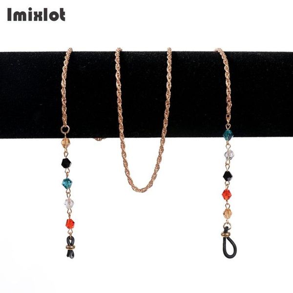1pc anti-lost reading glasses chain for women metal sunglasses cords acrylic beaded eyeglass chain eyewear retainer accessories, Silver
1pc anti-lost reading glasses chain for women metal sunglasses cords acrylic beaded eyeglass chain eyewear retainer accessories, Silver