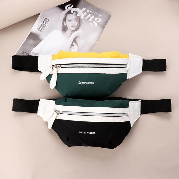 new fashion canvas waist bag women girls leisure panelled fanny pack letter bag female chest crossbody waist pouch
new fashion canvas waist bag women girls leisure panelled fanny pack letter bag female chest crossbody waist pouch