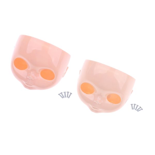 2 sets of faceplate front & back with screws for 12\" neo blythe doll making up face
2 sets of faceplate front & back with screws for 12\" neo blythe doll making up face