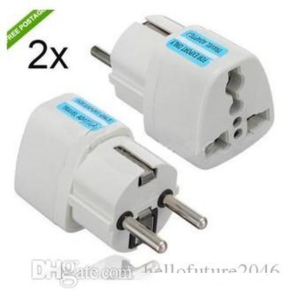 white universal 2 pin uk us au to eu euro france germany travel adapter ac power plug convert european
white universal 2 pin uk us au to eu euro france germany travel adapter ac power plug convert european