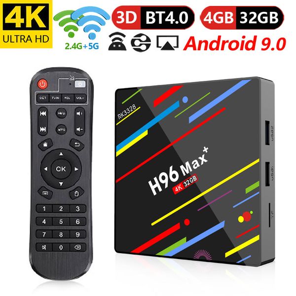 h96 max plus rk3328 quad core android 9.0 4gb ram 32gb rom android tv box 2.4/5g wifi smart tv box
h96 max plus rk3328 quad core android 9.0 4gb ram 32gb rom android tv box 2.4/5g wifi smart tv box