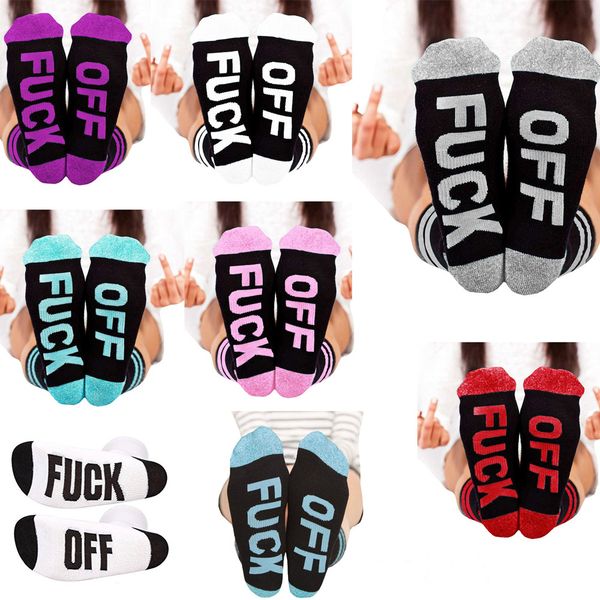 women socks hosiery fk-off funny sock casual sports cotton long soft socks english letter cotton socks novelty funny print stockings female, Black;white
women socks hosiery fk-off funny sock casual sports cotton long soft socks english letter cotton socks novelty funny print stockings female, Black;white