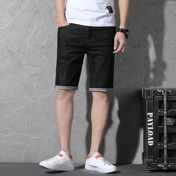 2020 new arrival fashion super large black jeans young casual straight knee length mens short plus size 282930313233 34-42 44 46, Blue 
2020 new arrival fashion super large black jeans young casual straight knee length mens short plus size 282930313233 34-42 44 46, Blue