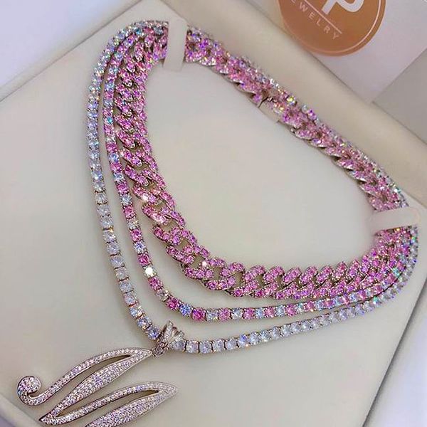 iced out bling zircon 5mm tennis chain necklace women man hip hop fashio jewelry gold silver color pink cz choker necklaces, Golden;silver
iced out bling zircon 5mm tennis chain necklace women man hip hop fashio jewelry gold silver color pink cz choker necklaces, Golden;silver