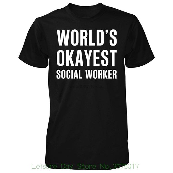 custom printed hipster tees t-shirt world okayest social worker funny gift - tshirt
custom printed hipster tees t-shirt world okayest social worker funny gift - tshirt