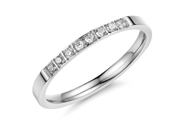 queen66 2020 jewelry designer fashion unique setting cubic zirconia ring stainless steel engagement jewelry for11, Silver
queen66 2020 jewelry designer fashion unique setting cubic zirconia ring stainless steel engagement jewelry for11, Silver