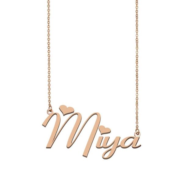 pendant necklaces miya name necklace , custom for women girls friends birthday wedding christmas mother days gift, Silver
pendant necklaces miya name necklace , custom for women girls friends birthday wedding christmas mother days gift, Silver