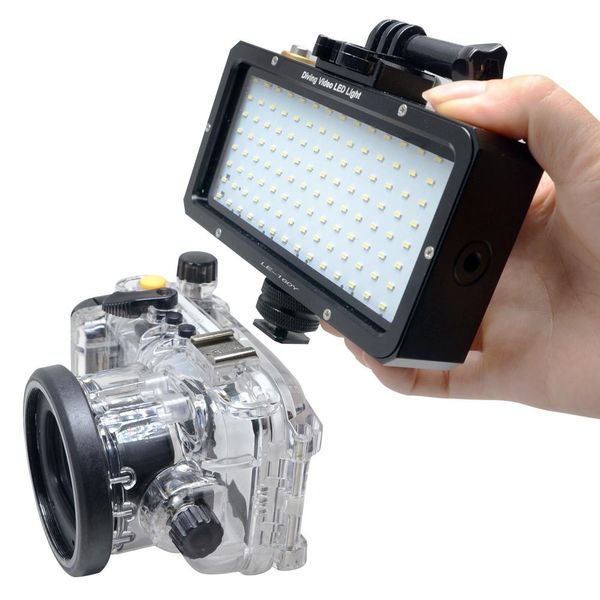 wholesale 30m/98ft 5500k waterproof underwater led video light super bright diving fill lamp suitable for gopro sjcam action camer
wholesale 30m/98ft 5500k waterproof underwater led video light super bright diving fill lamp suitable for gopro sjcam action camer