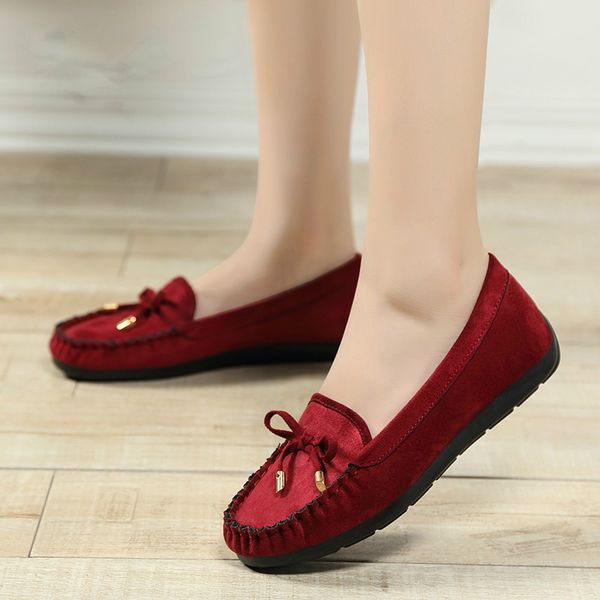 women loafers shoes butterfly knot suede ballerina flats leather shoes woman autumn sweet casual lady slip on moccasins rubber, Black
women loafers shoes butterfly knot suede ballerina flats leather shoes woman autumn sweet casual lady slip on moccasins rubber, Black