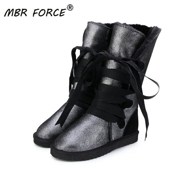 mbr force new waterproof classic snow boots genuine leather fur women boots fashion warm winter us 3-13, Black
mbr force new waterproof classic snow boots genuine leather fur women boots fashion warm winter us 3-13, Black