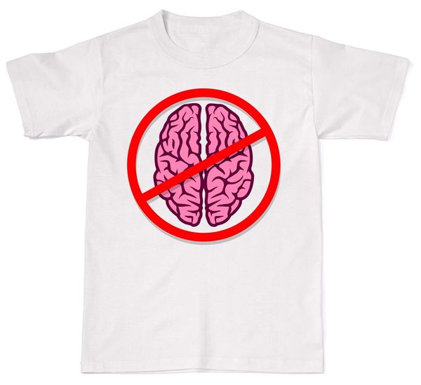 2019 summer t shirt o-neck fashion casual brainless no brain stupid people shirt designer
2019 summer t shirt o-neck fashion casual brainless no brain stupid people shirt designer