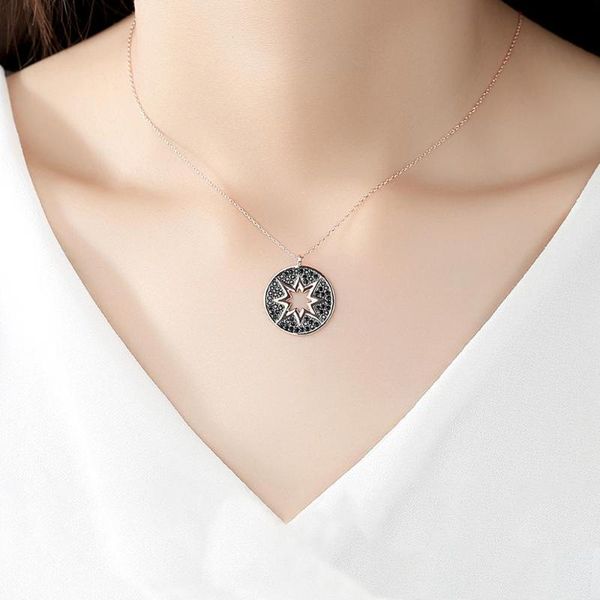 chokers tiny trendy cubic zirconia rose gold round star necklace pave black cz small crystal for women fashion jewelry x-l0112, Golden;silver
chokers tiny trendy cubic zirconia rose gold round star necklace pave black cz small crystal for women fashion jewelry x-l0112, Golden;silver