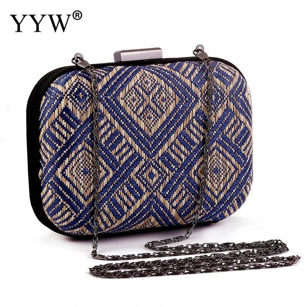 vintage straw box clutch wallets evening wedding party clutches women's bag 2020 weave crossbody bag with chain handbags purse
vintage straw box clutch wallets evening wedding party clutches women's bag 2020 weave crossbody bag with chain handbags purse