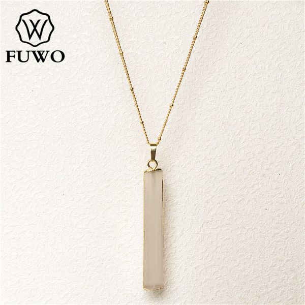 chains fuwo natural selenite bar necklaces with gold trimmed edge brass chain crystal blade jewelry wholesale nc067, Silver
chains fuwo natural selenite bar necklaces with gold trimmed edge brass chain crystal blade jewelry wholesale nc067, Silver