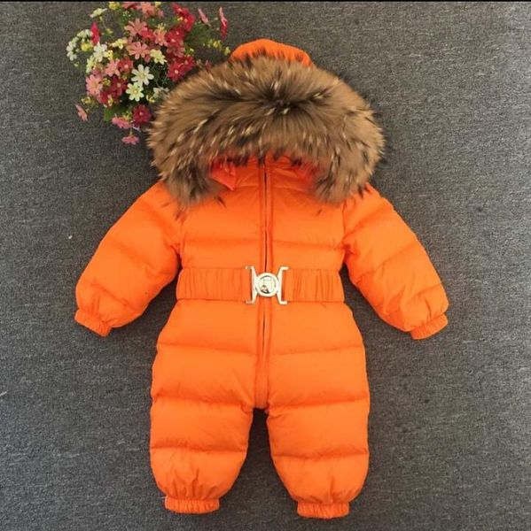 russia winter baby snowsuits kids jumpsuit hold -25 18m-4t boy girls warm natural fur down jacket kids clothes infantil rompersd5bn, White
russia winter baby snowsuits kids jumpsuit hold -25 18m-4t boy girls warm natural fur down jacket kids clothes infantil rompersd5bn, White