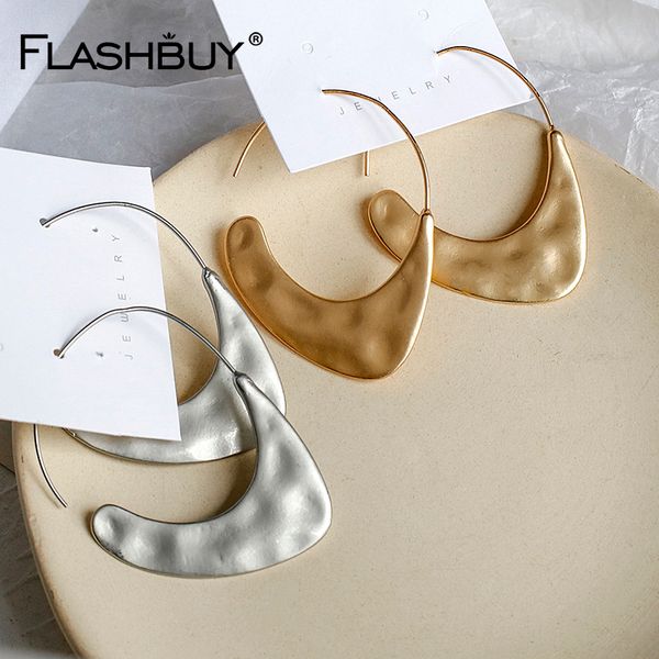 flashbuy 2020 unique c shape alloy drop earrings for women statement geometric metal earrings fahison jewelry wholesale new, Silver
flashbuy 2020 unique c shape alloy drop earrings for women statement geometric metal earrings fahison jewelry wholesale new, Silver