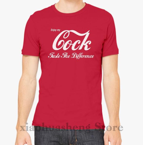 enjoy my cock taste the difference t shirt men tshirt women tee 100% cotton funny print o-neck short sleeve t-shirt
enjoy my cock taste the difference t shirt men tshirt women tee 100% cotton funny print o-neck short sleeve t-shirt