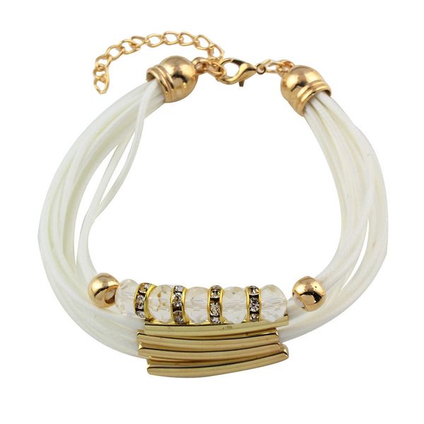 charm bracelets bohemian style multi-layer bracelet fashion crystal manual woven thanksgiving gift, Golden;silver
charm bracelets bohemian style multi-layer bracelet fashion crystal manual woven thanksgiving gift, Golden;silver