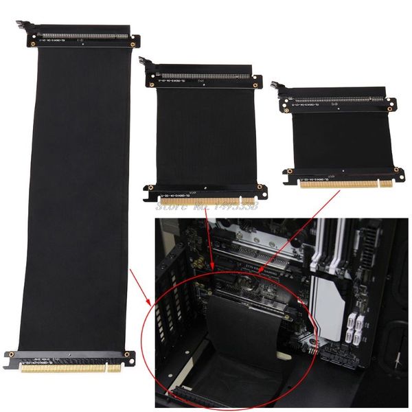 computer cables & connectors 5/10/30/40/50cm high speed pc graphics cards pci express 3.0 16x flexible cable riser card extension port adapt
computer cables & connectors 5/10/30/40/50cm high speed pc graphics cards pci express 3.0 16x flexible cable riser card extension port adapt