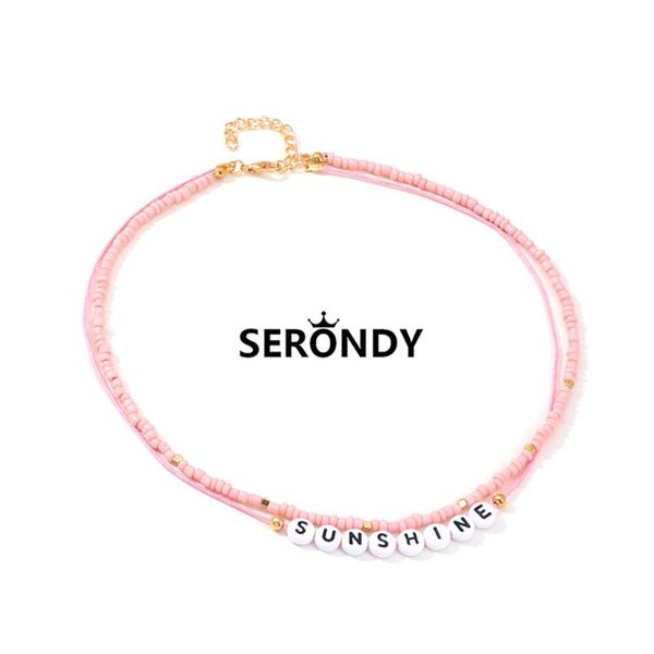 chokers pin beads letter sunshine boho choker necklace for women jewelry collares friends gift teen chain on the neck aesthetics xl10131, Golden;silver
chokers pin beads letter sunshine boho choker necklace for women jewelry collares friends gift teen chain on the neck aesthetics xl10131, Golden;silver