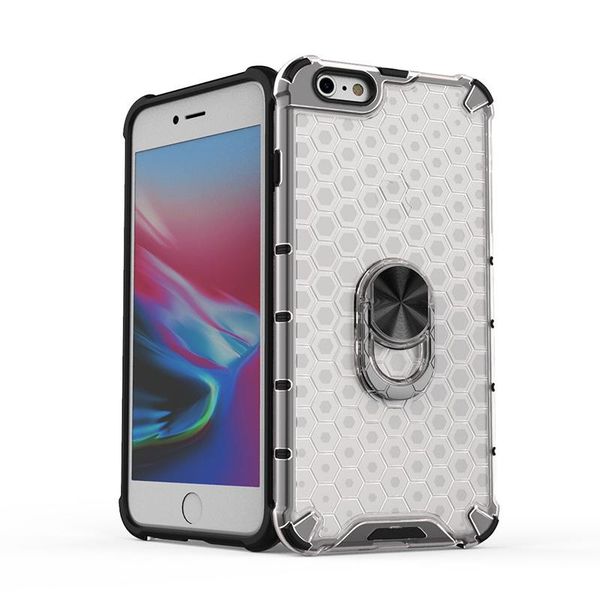 honeycomb ultra-thin clear hard pc back soft tpu bumper cover with metal magnetic ring holder for iphone 6 plus case
honeycomb ultra-thin clear hard pc back soft tpu bumper cover with metal magnetic ring holder for iphone 6 plus case