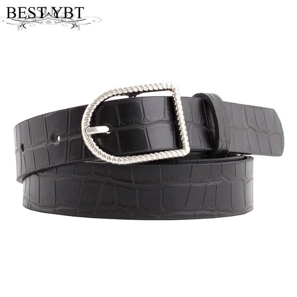 ybt women belt imitation leather pin buckle belt new wild retro crocodile pattern fashion personality women's, Black;brown
ybt women belt imitation leather pin buckle belt new wild retro crocodile pattern fashion personality women's, Black;brown