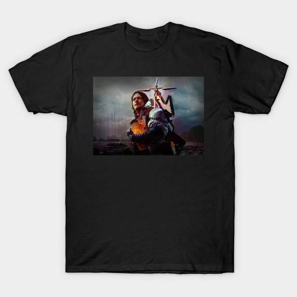 men t-shirt death stranding tshirt women t shirt men cotton tees harajuku