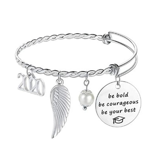 1pc браслет из нержавеющей стали проволока регулируемое braceletbangle 2020 выпускной шарм браслеты браслет для женщин дар jewelry, Golden;silver
1pc браслет из нержавеющей стали проволока регулируемое braceletbangle 2020 выпускной шарм браслеты браслет для женщин дар jewelry, Golden;silver