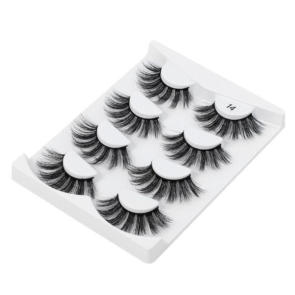 4 pairs wispies feathery natural volume long eyelashes soft 3d mink hair false eyelashes extension beauty makeup eye lashes
4 pairs wispies feathery natural volume long eyelashes soft 3d mink hair false eyelashes extension beauty makeup eye lashes