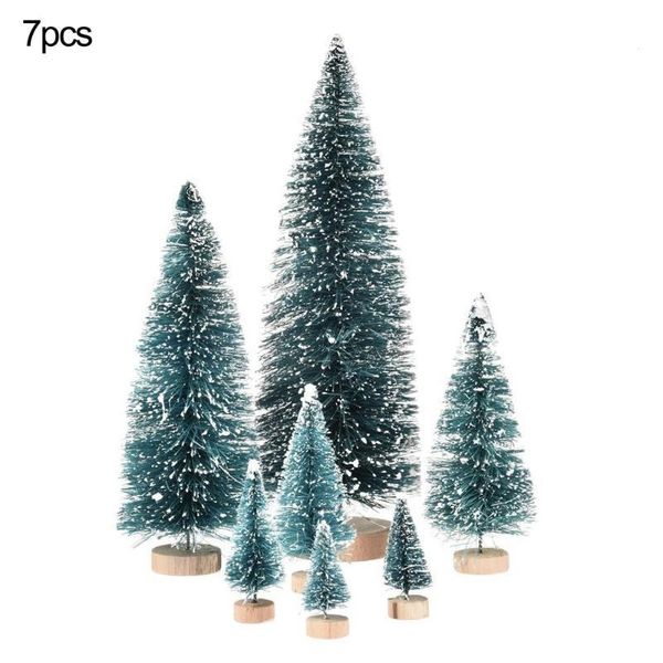 7 pcs fiber mini christmas tree snow frost small pine tree diy craft deskdecoration christmas ornaments decorations
7 pcs fiber mini christmas tree snow frost small pine tree diy craft deskdecoration christmas ornaments decorations