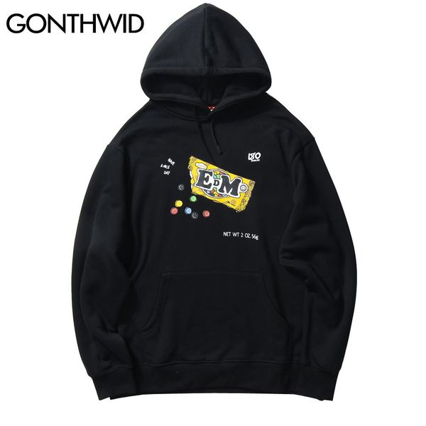 gonthwid, творческие конфеты печати флис harajuku hip hop, casual улица износ, толстовки 2020, мужская мода пуловеры, балахон вверх, Black
gonthwid, творческие конфеты печати флис harajuku hip hop, casual улица износ, толстовки 2020, мужская мода пуловеры, балахон вверх, Black