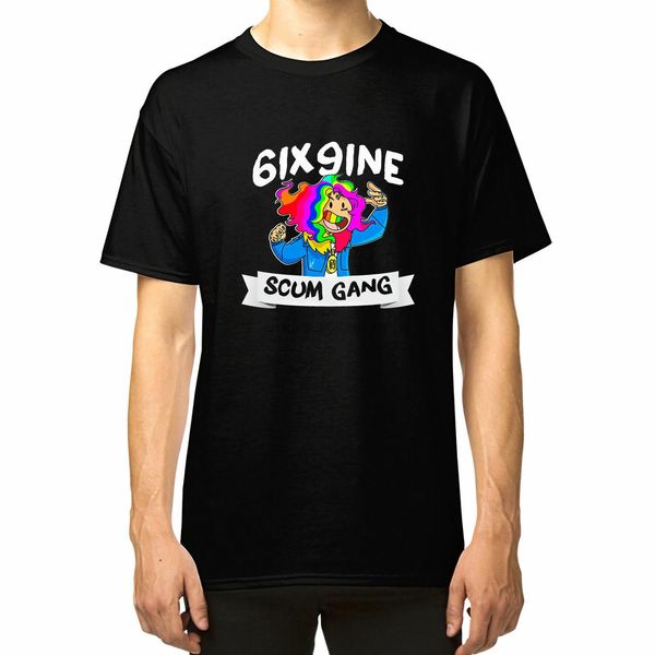 nwe t-shirt 22tekashi69 6ix9ine scum gang rapper t-shirt hip hop rap