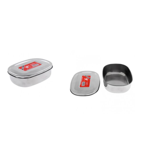 stainless steel lunch box, bento box, mess tin, food container - food grade & bpa free
stainless steel lunch box, bento box, mess tin, food container - food grade & bpa free