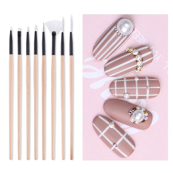 nail uv gel liner nail brush painting drawing liner acrylic pens marble handle art pens diy tool carving tips salon tools, Yellow
nail uv gel liner nail brush painting drawing liner acrylic pens marble handle art pens diy tool carving tips salon tools, Yellow