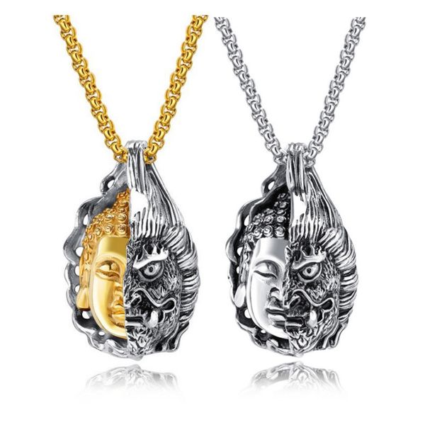 pendant necklaces antique silver color devil buddha chain necklace punk hiphop rock pensonalized for male jewelry gift pirate colar
pendant necklaces antique silver color devil buddha chain necklace punk hiphop rock pensonalized for male jewelry gift pirate colar