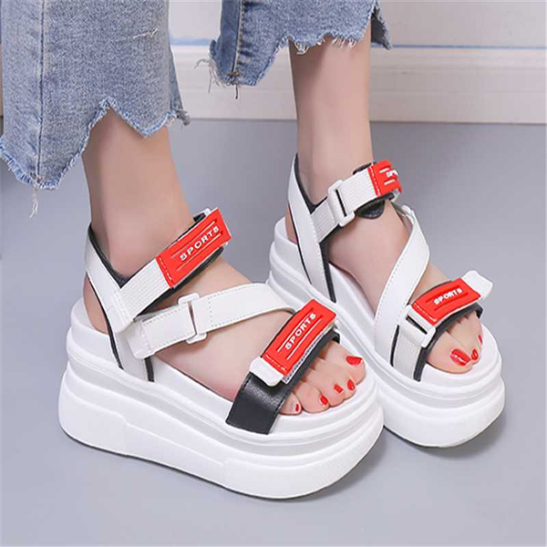 2020 woman height increasing thick bottom sole wedges sandals women hook & loop summer sequins platform sandalias mujer, Black
2020 woman height increasing thick bottom sole wedges sandals women hook & loop summer sequins platform sandalias mujer, Black