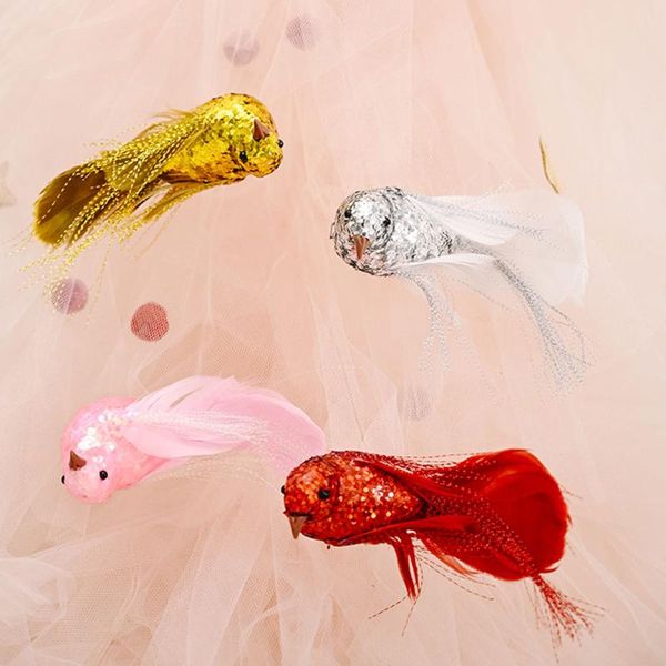 realistic lovely clip on xmas tree embellishment festival decor feathers artificial birds household props
realistic lovely clip on xmas tree embellishment festival decor feathers artificial birds household props
