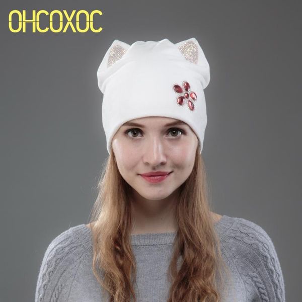 women new beanies winter hat soft thick keep warmer skullies bling ear shaped solid floral woman girl beanies, Blue;gray
women new beanies winter hat soft thick keep warmer skullies bling ear shaped solid floral woman girl beanies, Blue;gray