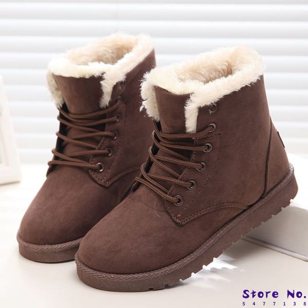 women winter boots fashion warm snow boots women winter shoes round toe snow shoes plus size 41 42 43, Black
women winter boots fashion warm snow boots women winter shoes round toe snow shoes plus size 41 42 43, Black
