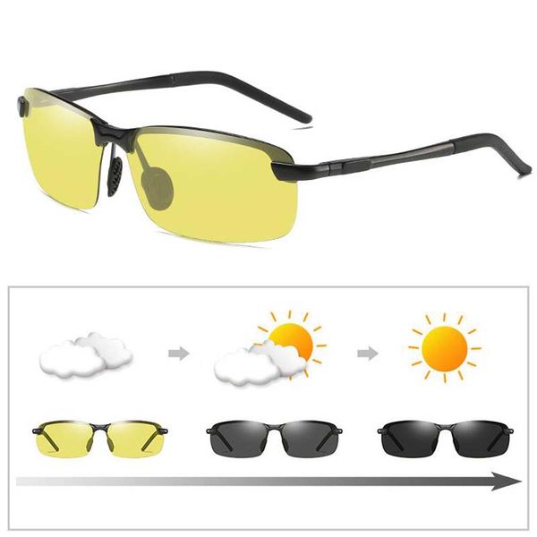 sunglasses rimless driving pochromic men polarized chameleon discoloration sun glasses for masculino, White;black
sunglasses rimless driving pochromic men polarized chameleon discoloration sun glasses for masculino, White;black