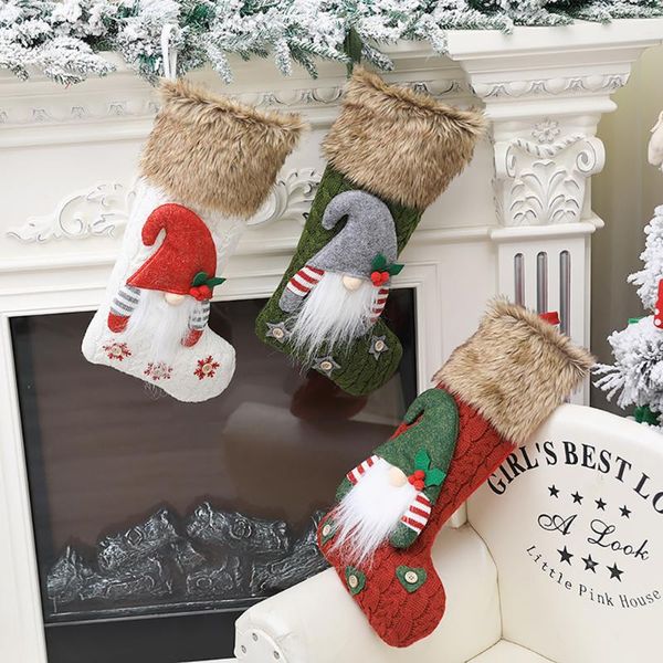 christmas decorations stockings santa cartoon faceless man doll ornaments gift kids candy bag xmas tree pendant
christmas decorations stockings santa cartoon faceless man doll ornaments gift kids candy bag xmas tree pendant