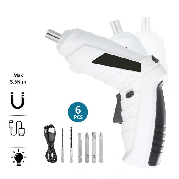 electric screwdriver 1300mah usb rechargeable cordless screwdriver bit adjustable 2 position drill 6nm power tools
electric screwdriver 1300mah usb rechargeable cordless screwdriver bit adjustable 2 position drill 6nm power tools