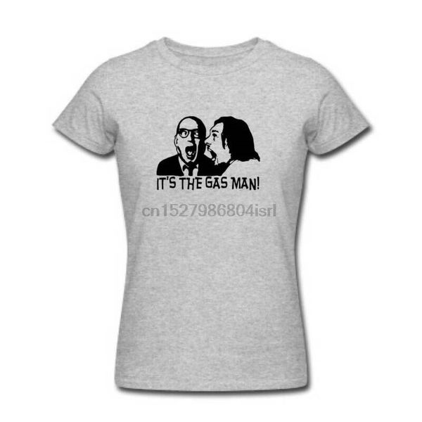 bottom tshirt - gas man - womens british tv series cult rik mayall gift gasman