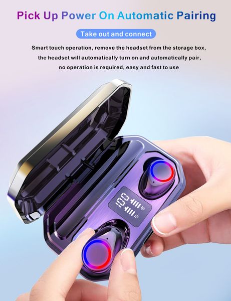 2000mah wireless headphones touch control bluetooth 5.0 earphones earbuds tws sport headset noise cancel led display waterproof
2000mah wireless headphones touch control bluetooth 5.0 earphones earbuds tws sport headset noise cancel led display waterproof