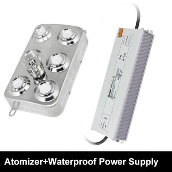 industry 6 head atomizer sprayer with power supply ultrasonic humidifier parts 3l/h
industry 6 head atomizer sprayer with power supply ultrasonic humidifier parts 3l/h