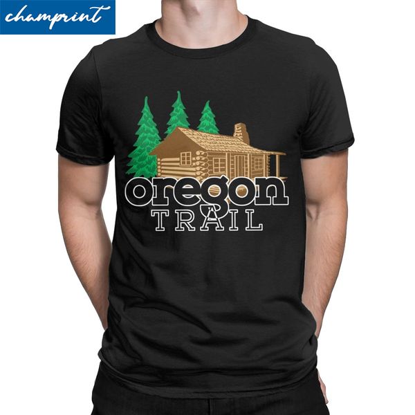 novelty oregon trail cabin t-shirts for men round neck t shirt retro multnomah video game geek tee shirt birthday gift
novelty oregon trail cabin t-shirts for men round neck t shirt retro multnomah video game geek tee shirt birthday gift